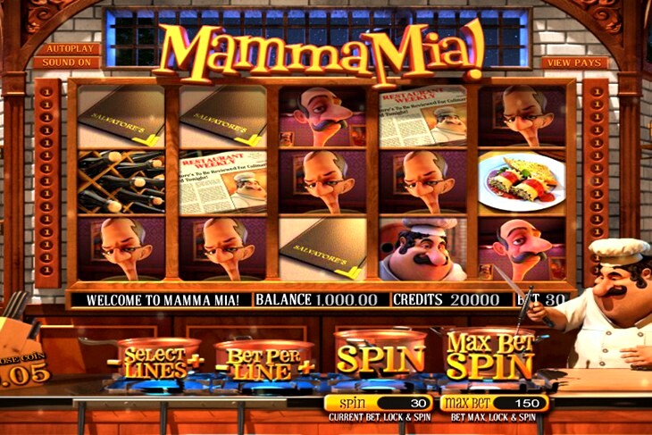 Mamma Mia Slot Machine