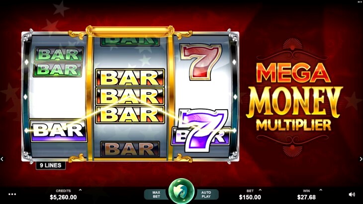 Mega Money Multiplier Slot Machine
