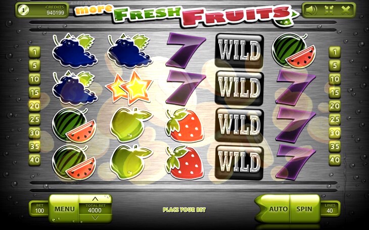 More Fresh Fruits Slot Machine