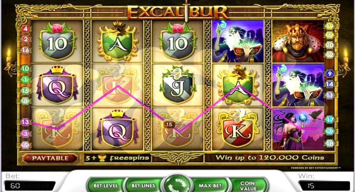 Online Slots Excalibur