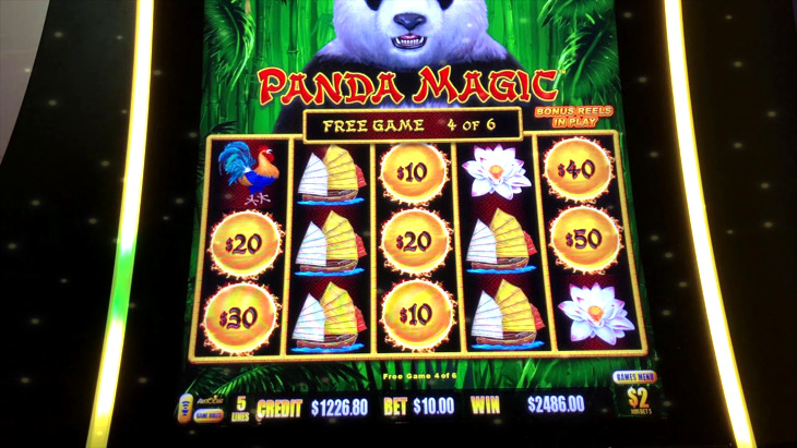 panda slot machine look up bonus