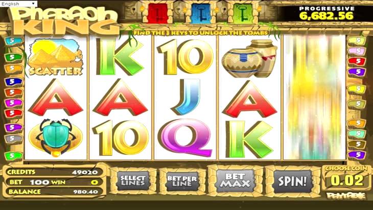 Pharaoh King Slot Machine