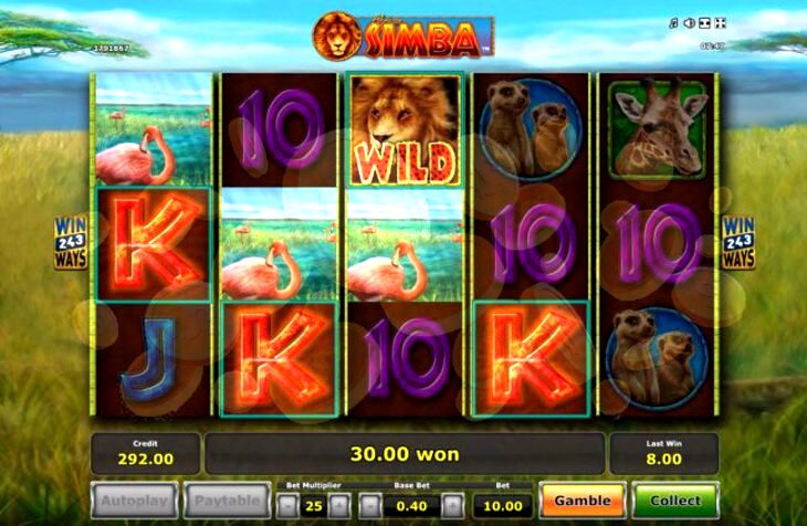 Play African Simba Online
