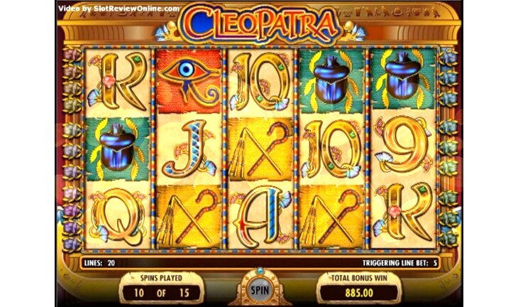 play cleopatra slots free online