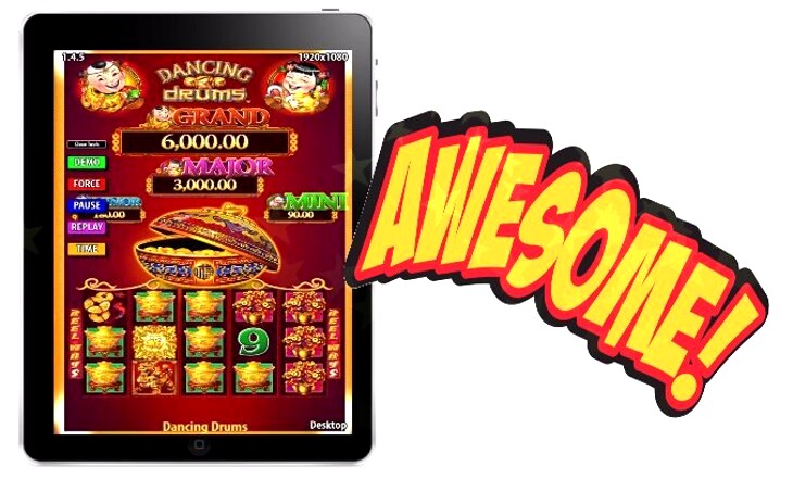 play free dancing drums slot machine