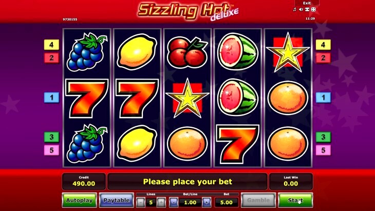 Sizzling Hot Slot Machine