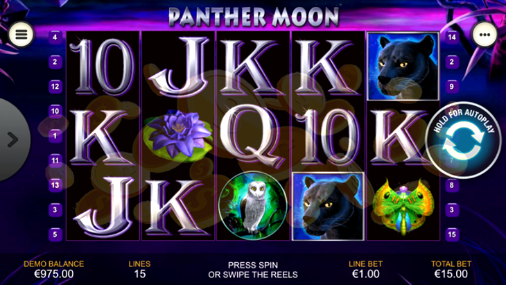 Slot Game Panther Moon