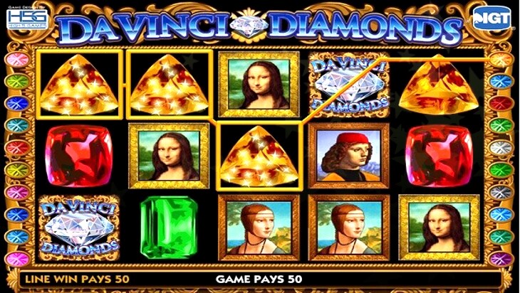 Slot of Davinci Diamonds