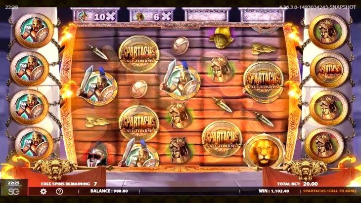 free spartacus slots online no download