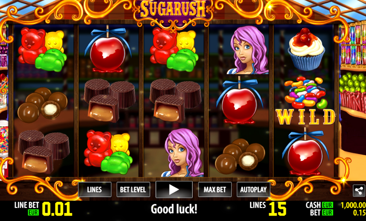 Sugar Rush Slot Machine