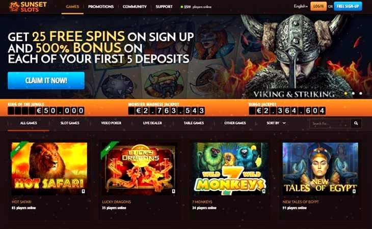 sunrise slots casino no deposit bonus