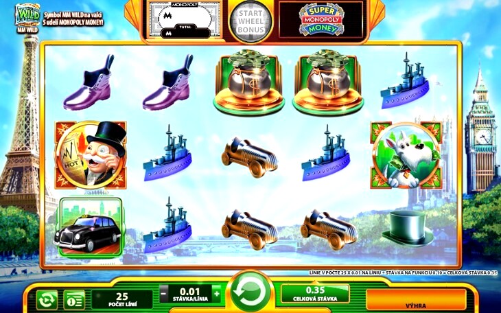 Super Monopoly Money Slot Machine