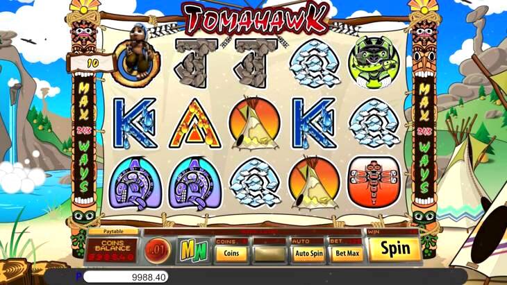 Tomahawk Slot Machine
