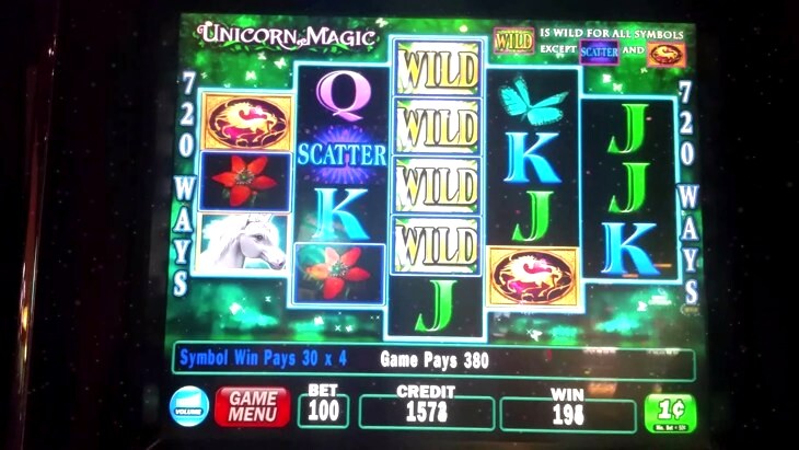 Unicorn Magic Slot Machine