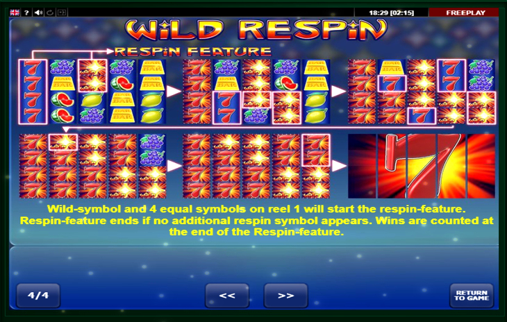 Wild Respin Slot
