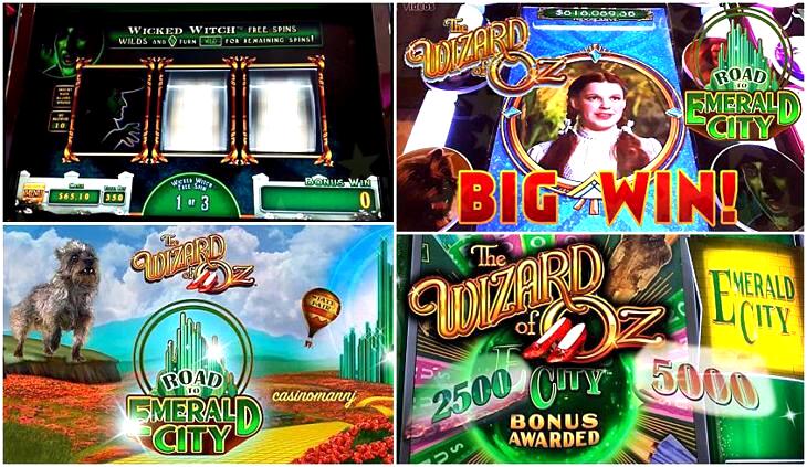 free wizard of oz slot machine games