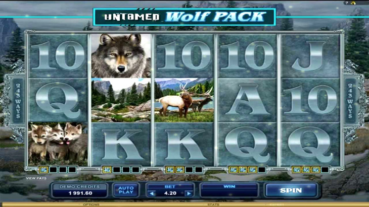 Wolf Pack Slot Machine