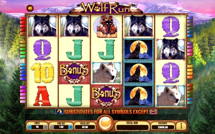 Wolf Run Megajackpots Slot Machine
